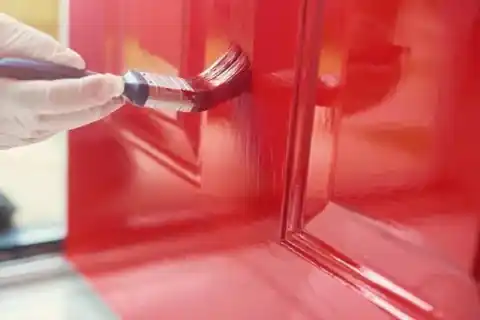 Finition d'une porte