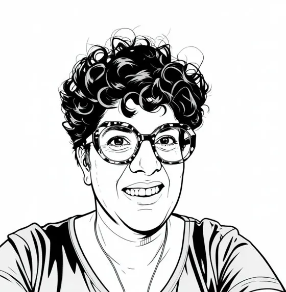 Portrait dessiné de Joséphine